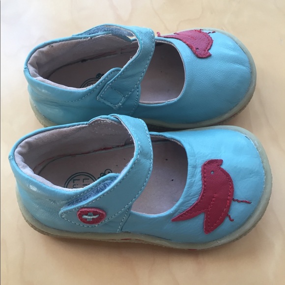 Size 5 Livie & Luca Pio Pio *robins egg blue* rare - Picture 3 of 8